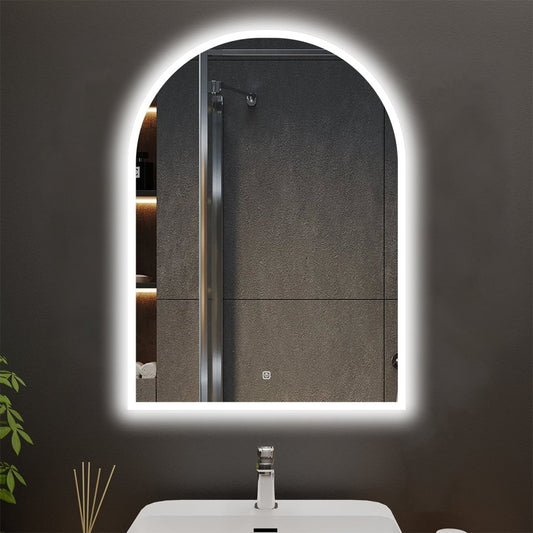 Myth Customized Arched LED Bathroom Mirror