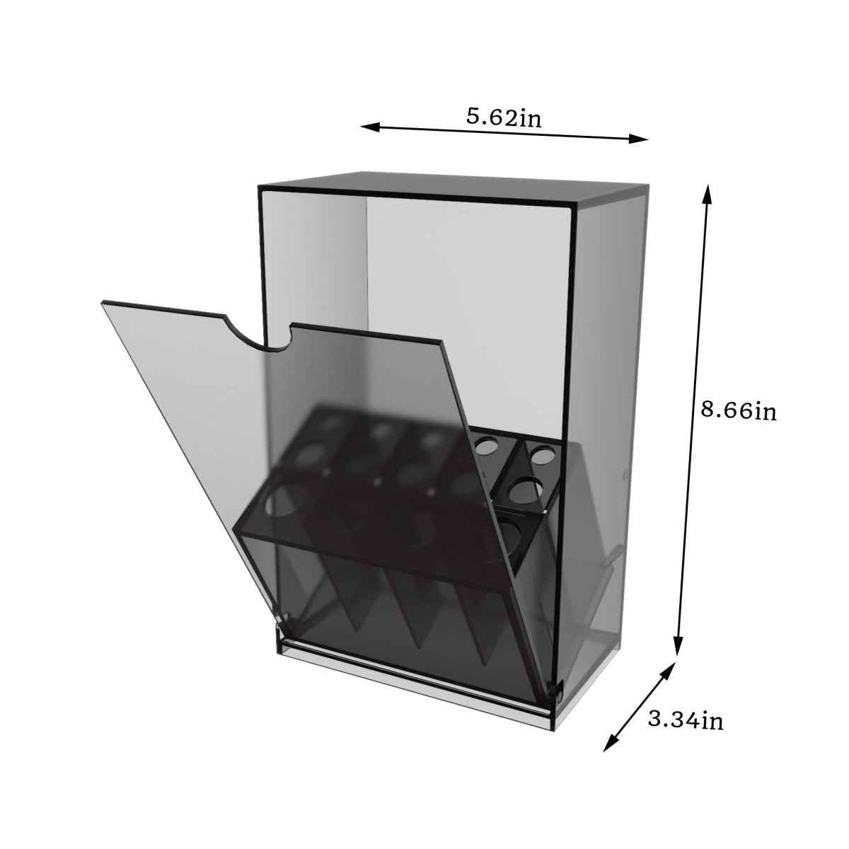 Lipstick Organizer Modern Acrylic Cabinet Organizer ¨C Elegant Storage for Makeup & Skincare Essentials