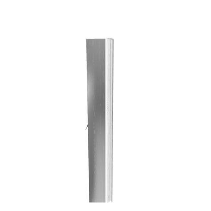 Illusion-B 36" x 36" LED Lighted Inset Mirrored Medicine Cabinet with Magnifiers Front and Back Light