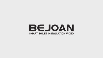 Bejoan Tankless Smart Toilet with Bidet Built In,Auto Open & Close,Wider Bidet with Heated Seat, Warm Water and Dry, Foot Sensor, LED Display, Remote Control,P50S