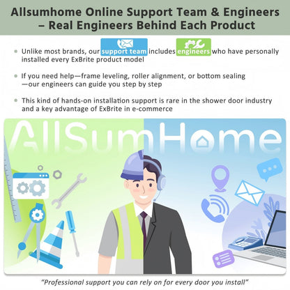 Allsumhome technical support and product assistance for Rim medicine cabinet installations