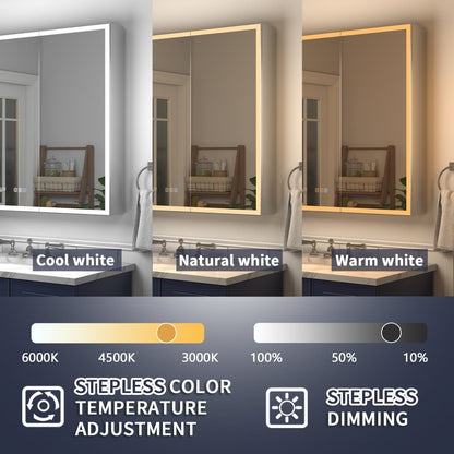Rim medicine cabinet tempered glass and sealed mirror edge comparison