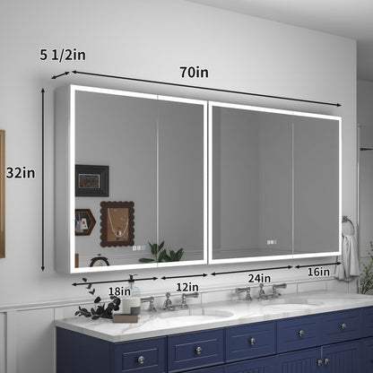 Rim 70 x 32 inch medicine cabinet dimensions with 30 and 40 inch units
