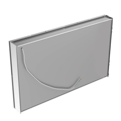 Rim-s medicine cabinet sealed mirror edge and aluminum frame construction