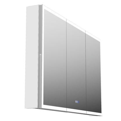Rim-s 48 x 30 inch medicine cabinet installed above a bathroom sink
