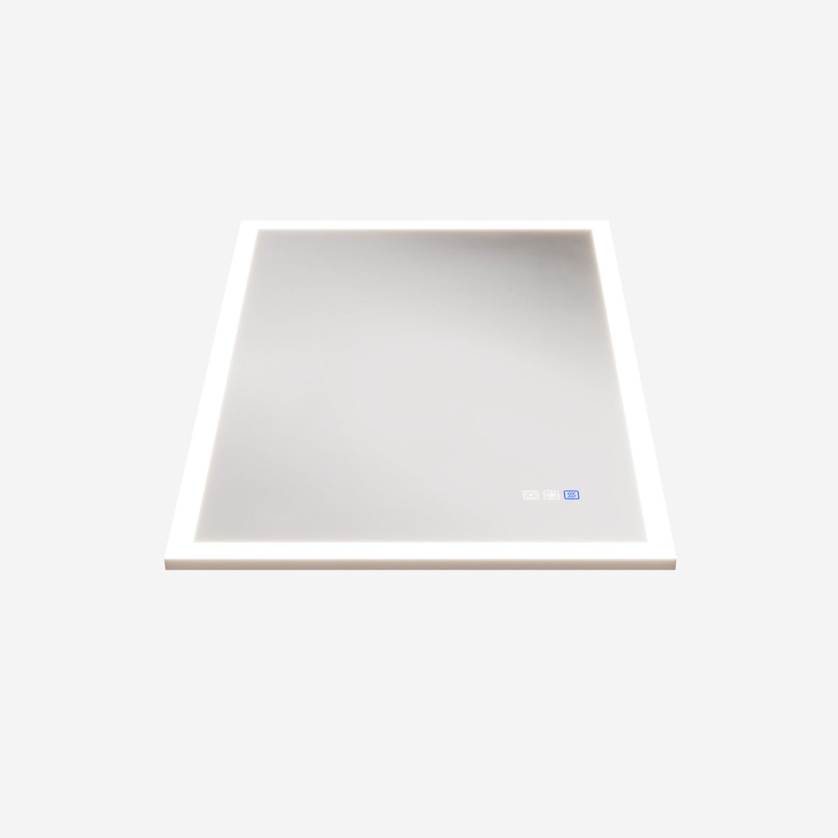 Solen 24" x 36" Frameless Rectangular Lighted Vanity Mirror with Anti-Fog and Bright LED Lighting Bathroom mirror