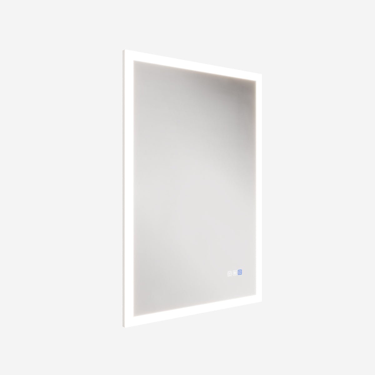 Solen 24" x 36" Frameless Rectangular Lighted Vanity Mirror with Anti-Fog and Bright LED Lighting Bathroom mirror