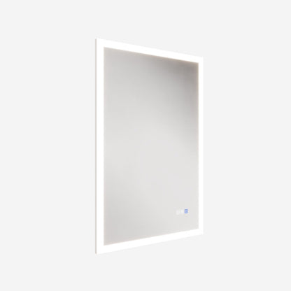 Solen 24" x 36" Frameless Rectangular Lighted Vanity Mirror with Anti-Fog and Bright LED Lighting Bathroom mirror