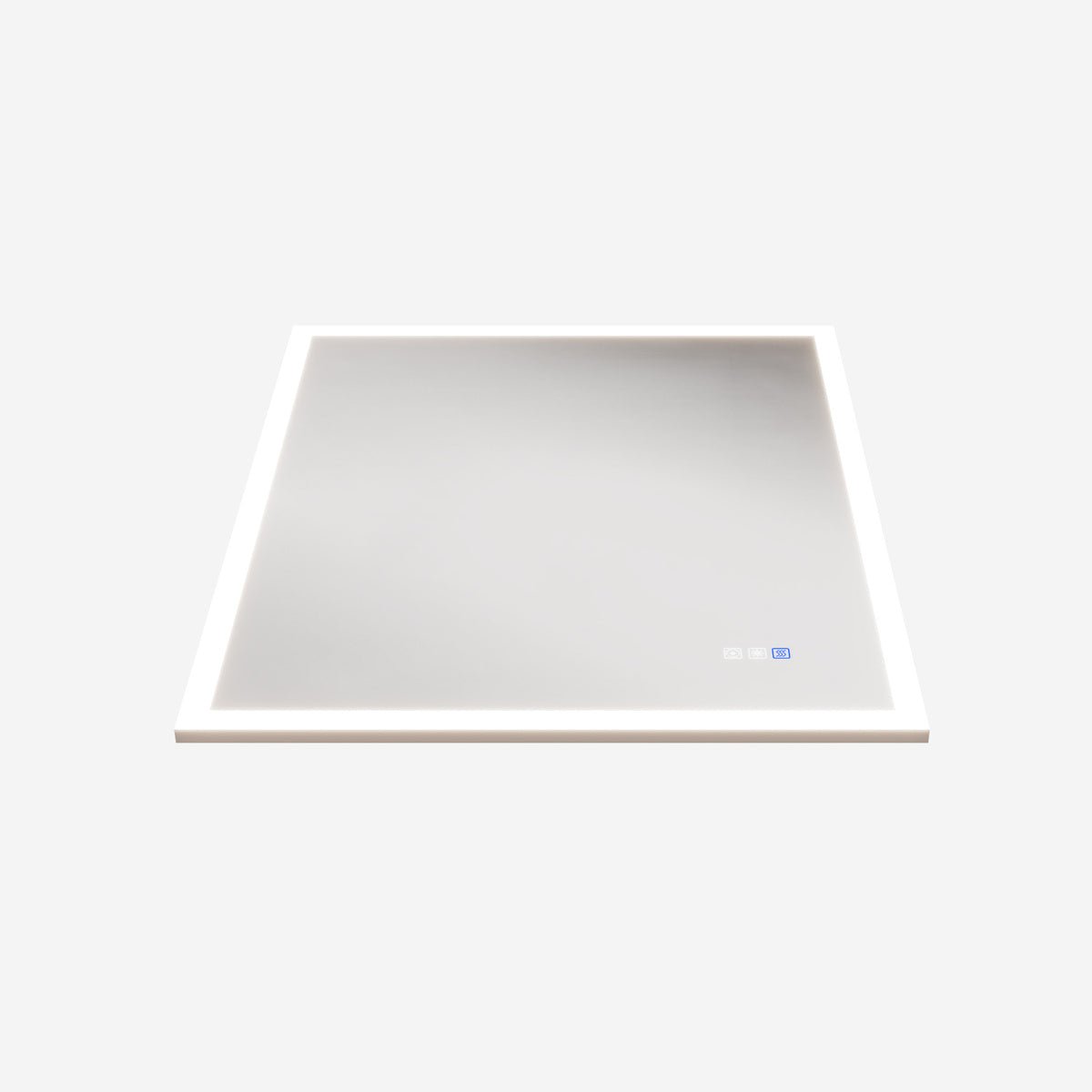 Solen 30" x 36" Frameless Rectangular Lighted Vanity Mirror with Anti-Fog and Bright LED Lighting Bathroom mirror