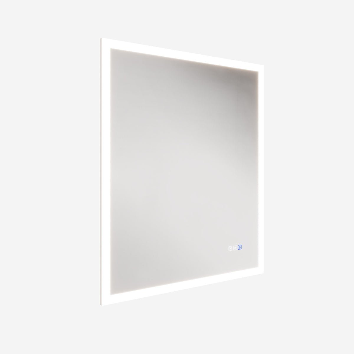 Solen 30" x 36" Frameless Rectangular Lighted Vanity Mirror with Anti-Fog and Bright LED Lighting Bathroom mirror