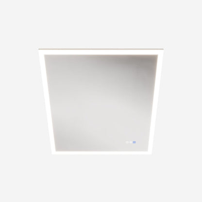 Solen 30" x 36" Frameless Rectangular Lighted Vanity Mirror with Anti-Fog and Bright LED Lighting Bathroom mirror