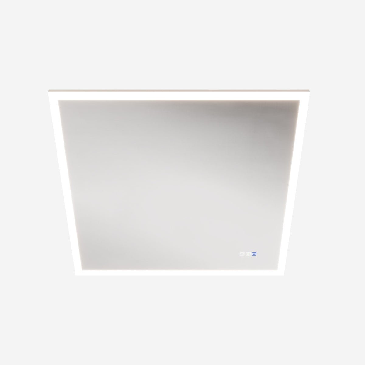 Solen 36" x 36" Frameless Rectangular Lighted Vanity Mirror with Anti-Fog and Bright LED Lighting Bathroom mirror