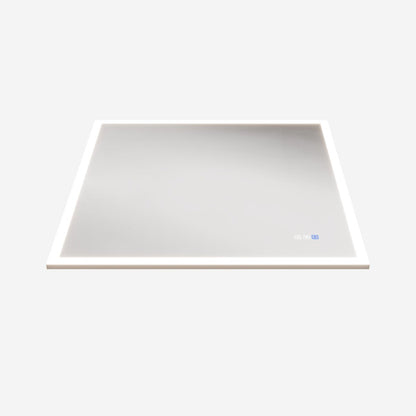 Solen 36" x 36" Frameless Rectangular Lighted Vanity Mirror with Anti-Fog and Bright LED Lighting Bathroom mirror