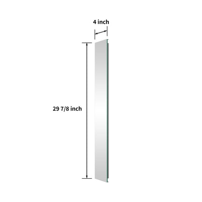 30"H Medicine Cabinet Side Mirror Compatible with Boost/Rim Series