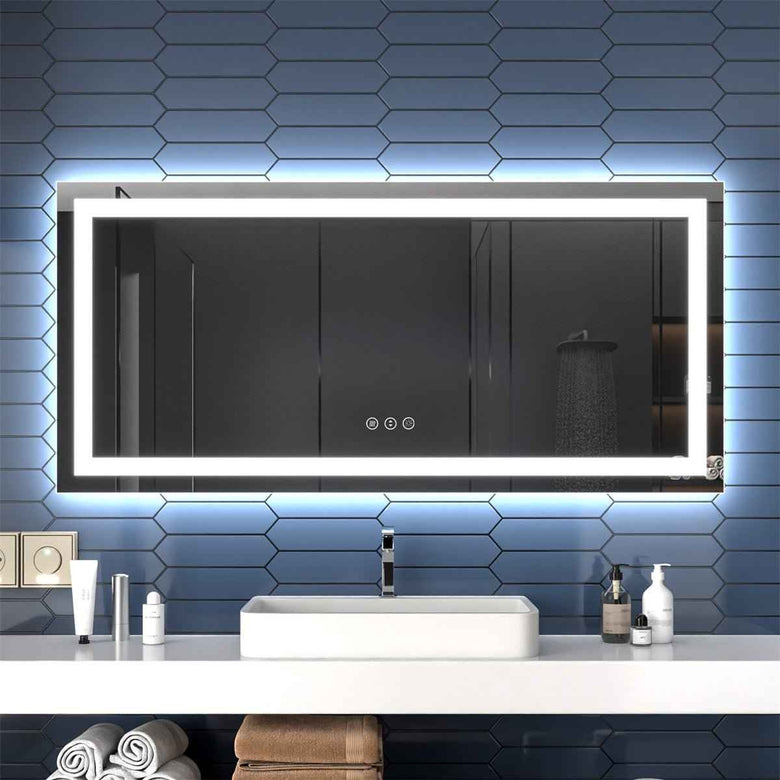 LED Mirror Headlight 60cm 12W Bathroom Moistureproof Bedroom