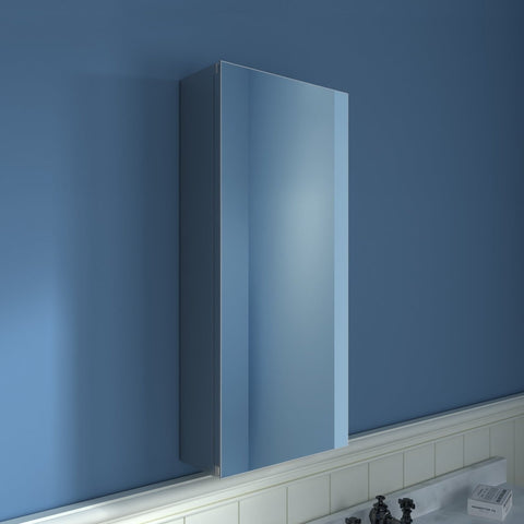 Boost-M1 12 in. W X 26 in. H Small Medicine Cabinet without Light