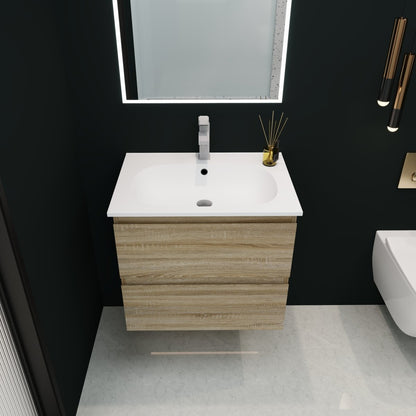 ExBrite 24" Bathroom Vanity With Gel Basin Top - ExBriteUSA