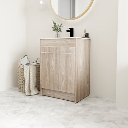 ExBrite 24 Inch Freestanding Bathroom Vanity