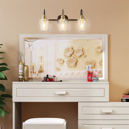 ExBrite 3-Light Bathroom Vanity Lights 1303 Wall Lamp Sconces