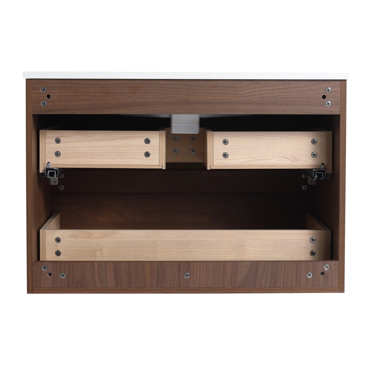 ExBrite 30" Bathroom Vanity With Gel Basin Top