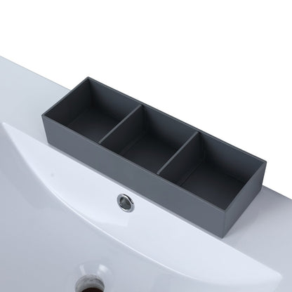 ExBrite 30" Bathroom Vanity With Gel Basin Top