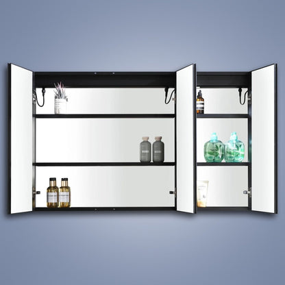 ExBrite 48" W x 30" H LED Mirror Medicine Cabinet with Lights