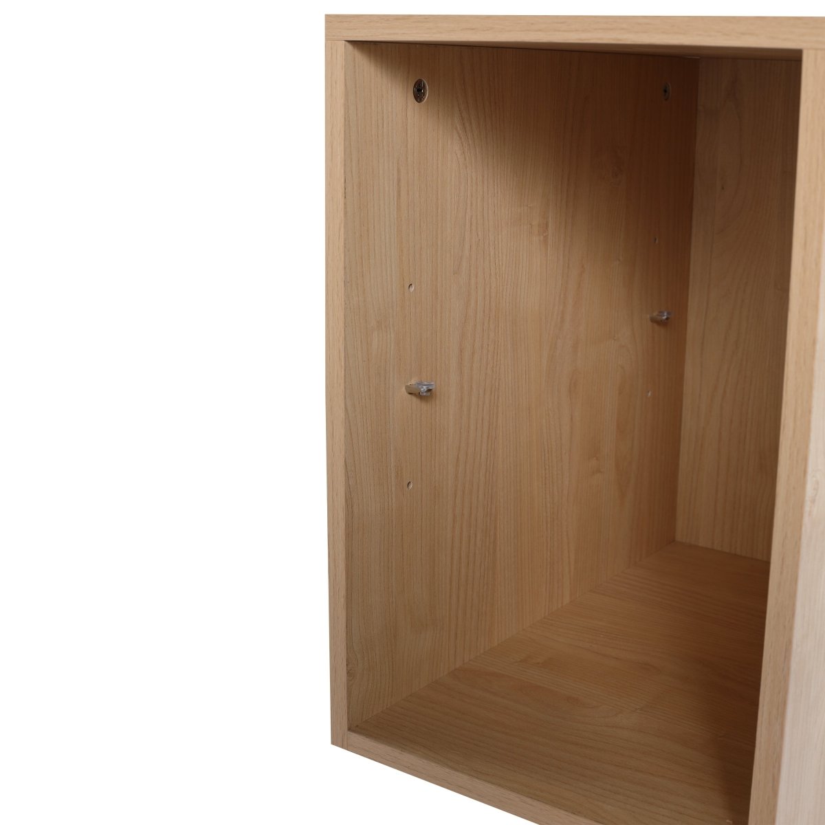 Exbrite 60 Inch Soft Close Doors Bathroom Vanity With Sink, and A Small Storage Shelves