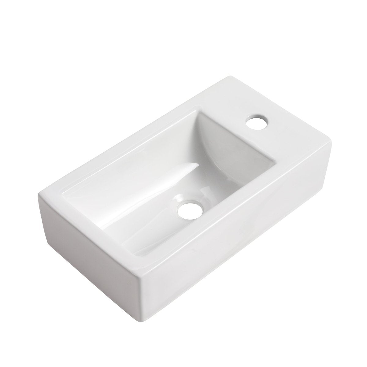 ExBrite Bathroom Vanity 18" With Single Sink For Small Bathroom