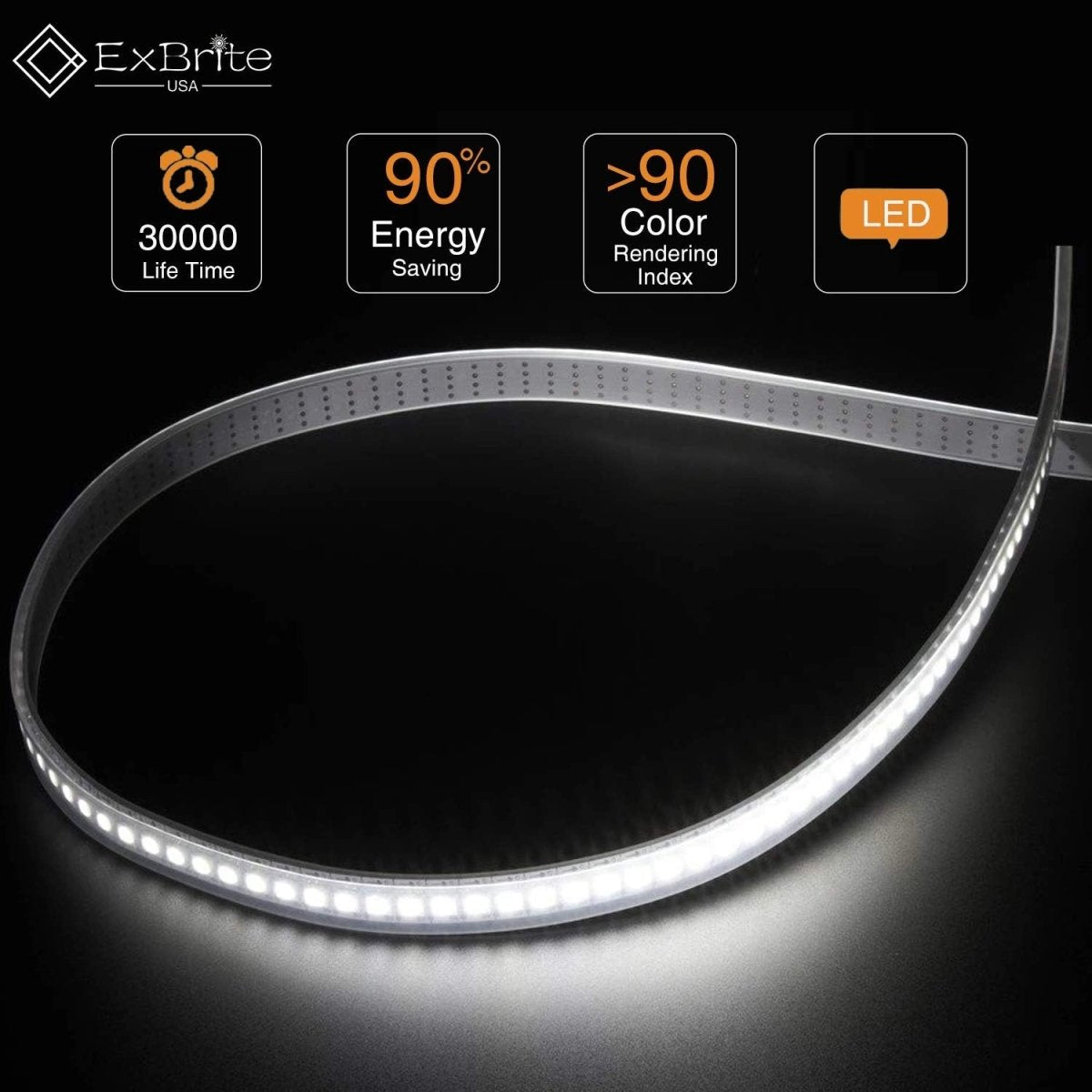 ExBrite LED Lighted Bathroom Mirror Anti Fog 24" x 32" inch - ExBriteUSA