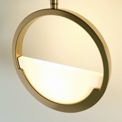 ExBrite TRIO Modern Simplicity LED Vanity Light with Rotatable Heads and Dimmable Brightness, Gold